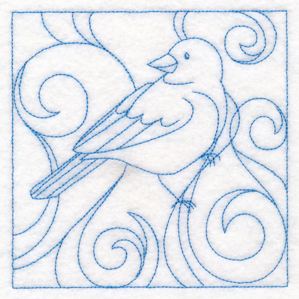 Winter Birds Quilting - Junco (Double Run) - Image 4