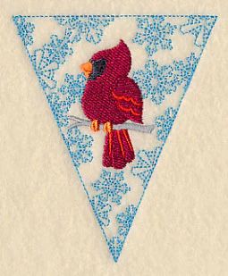 Winter Bunting - Cardinal - Image 3