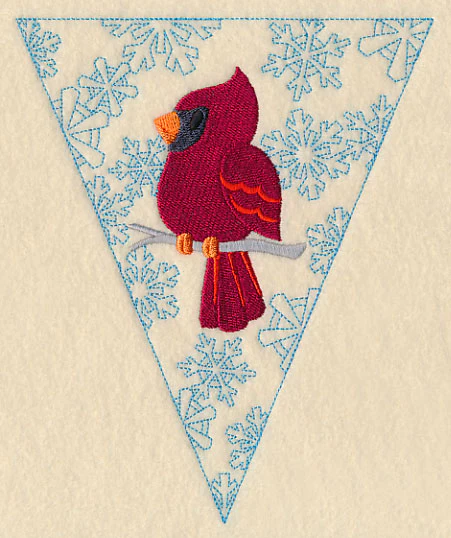Winter Bunting - Cardinal - Image 4