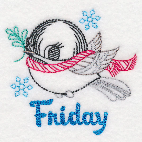 Winter Chickadee - Friday (Vintage) - Image 2