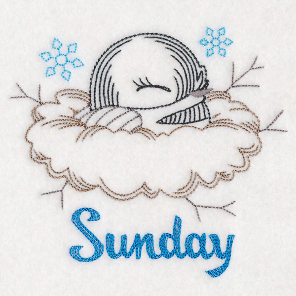 Winter Chickadee - Sunday (Vintage) - Image 3