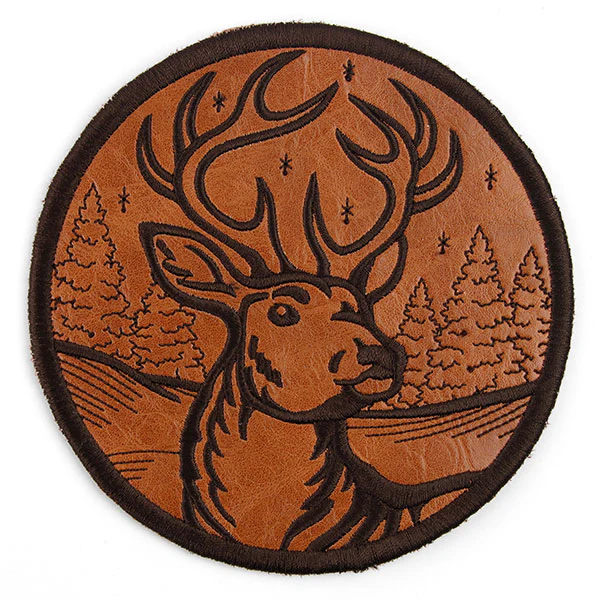 Winter Deer Coaster (In-the-Hoop) - Image 2