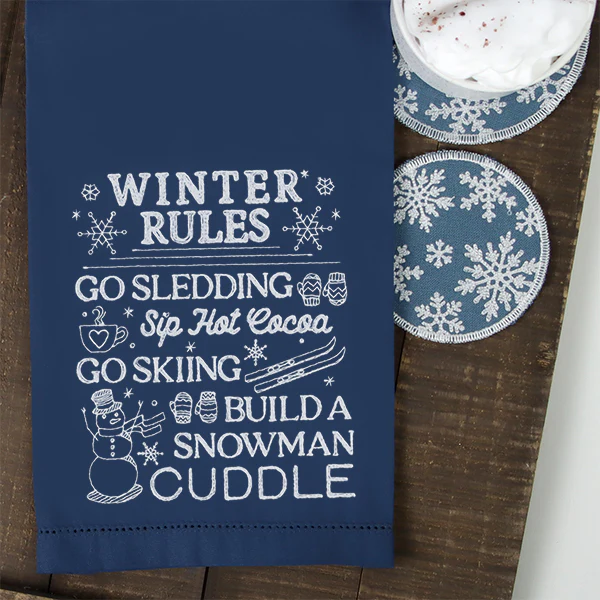 Winter Flurries Coaster (In-the-Hoop) - Image 6