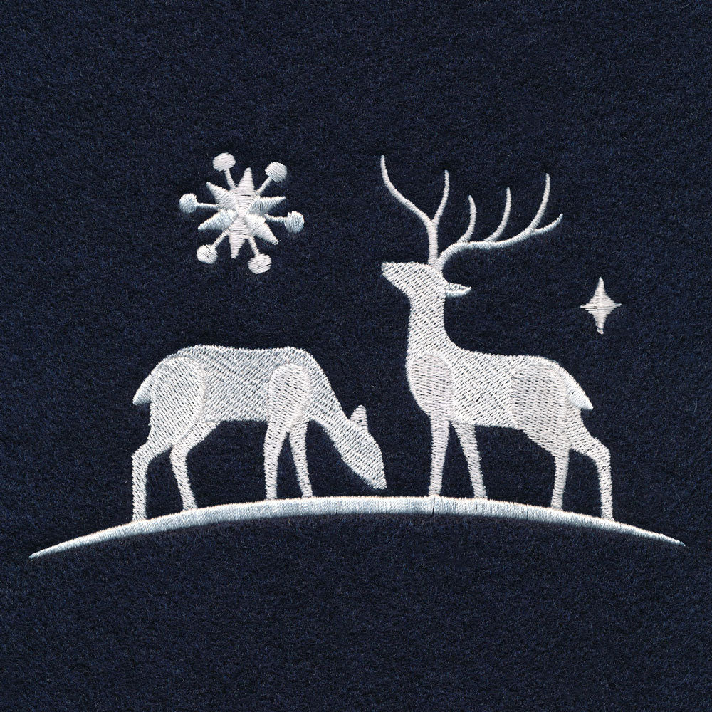 Winter Forest Deer Border Set - Image 7