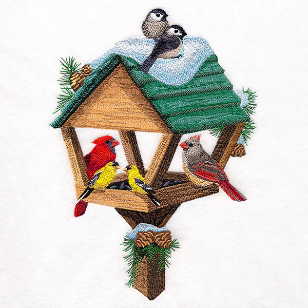 Winter Friends at the Birdfeeder - Image 4