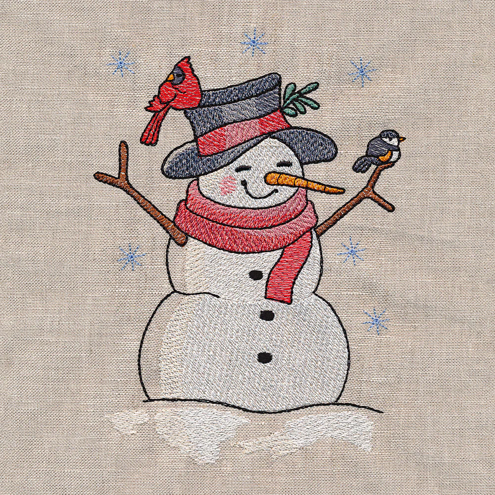 Winter Friends Snowman - Image 3