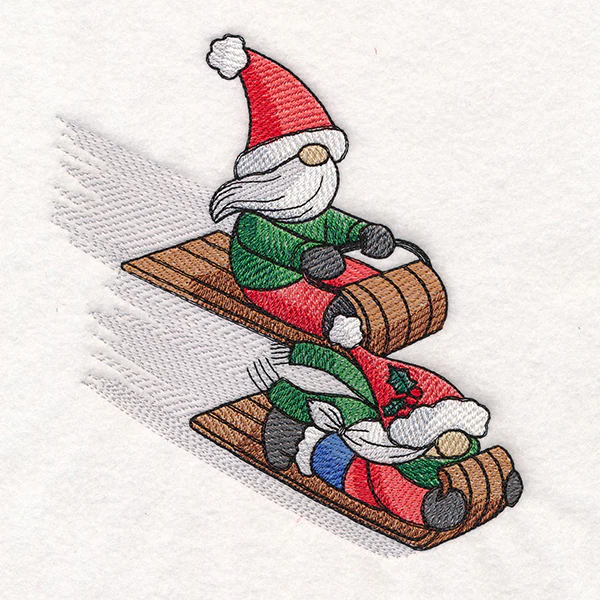 Winter Fun Sledding Gnomes - Image 3