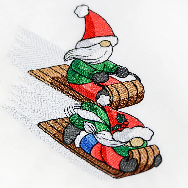 Winter Fun Sledding Gnomes - Image 4
