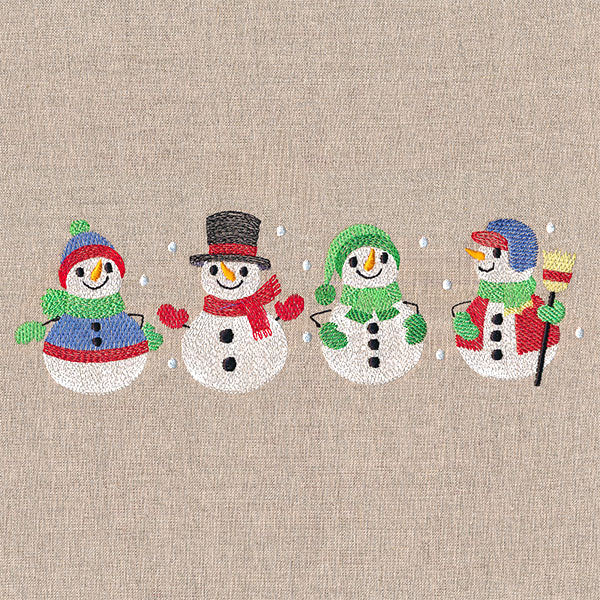 Winter Fun Snowmen - Image 2
