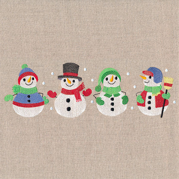 Winter Fun Snowmen - Image 5
