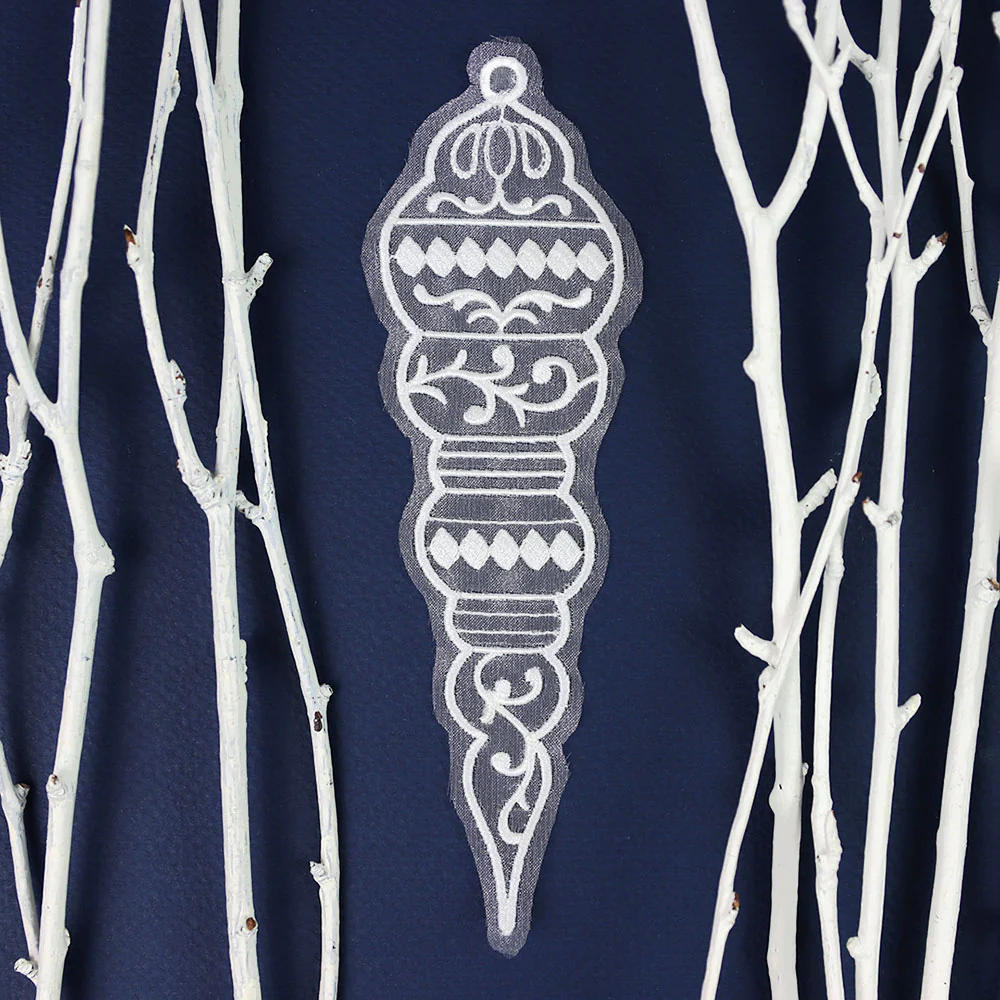 Winter Icicle 3 (Organza) - Image 3
