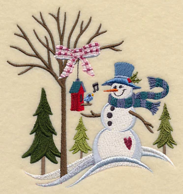 Winter Meadow Snowman - Image 4