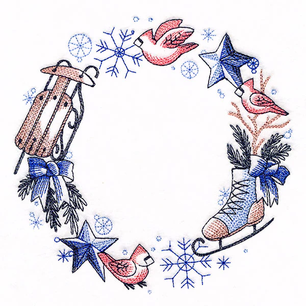 Winter Nostalgia Wreath - Image 5
