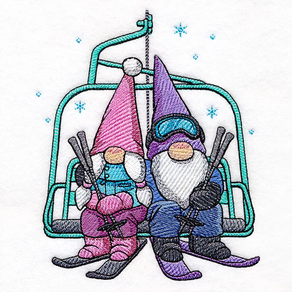 Winter on the Ski Lift Gnomes - Image 3