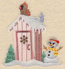 Winter Outhouse - Hers - Image 3
