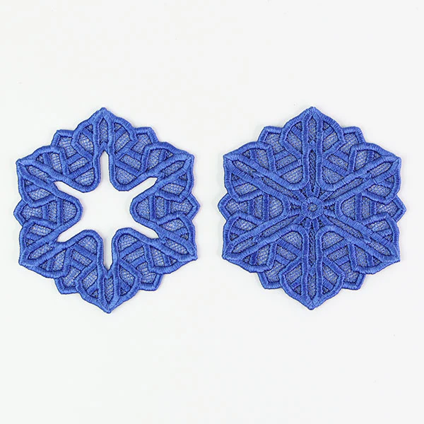 Winter Snowflake Wine Glass Coaster (Lace) - Image 6