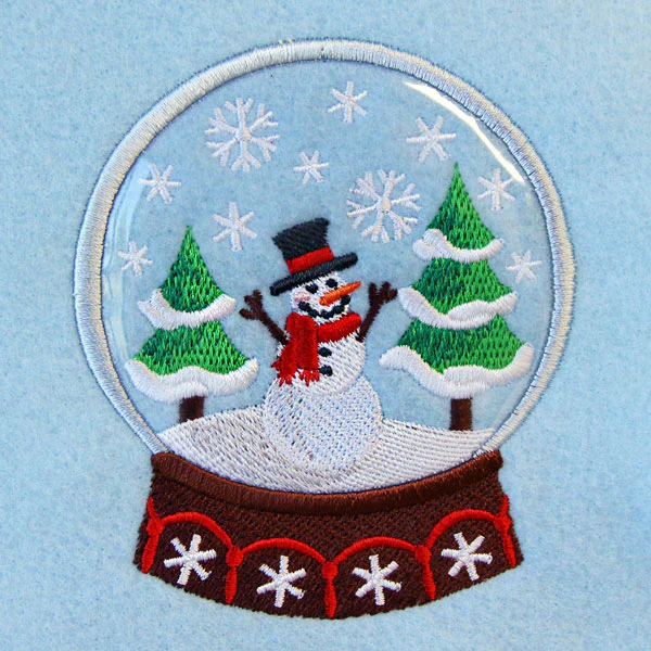 Winter Snowglobe (Vinyl Applique) - Image 3