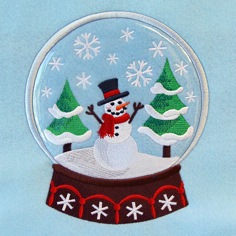 Winter Snowglobe (Vinyl Applique) - Image 4