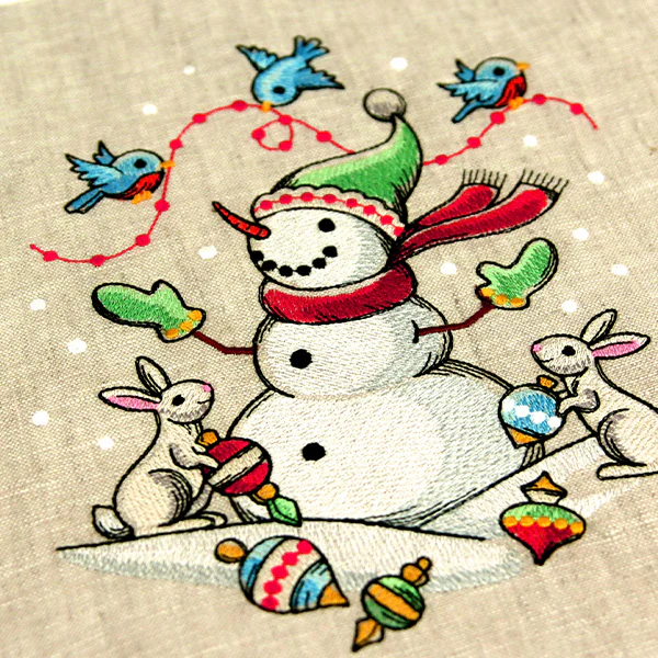 Winter Snowman and Friends - Image 8