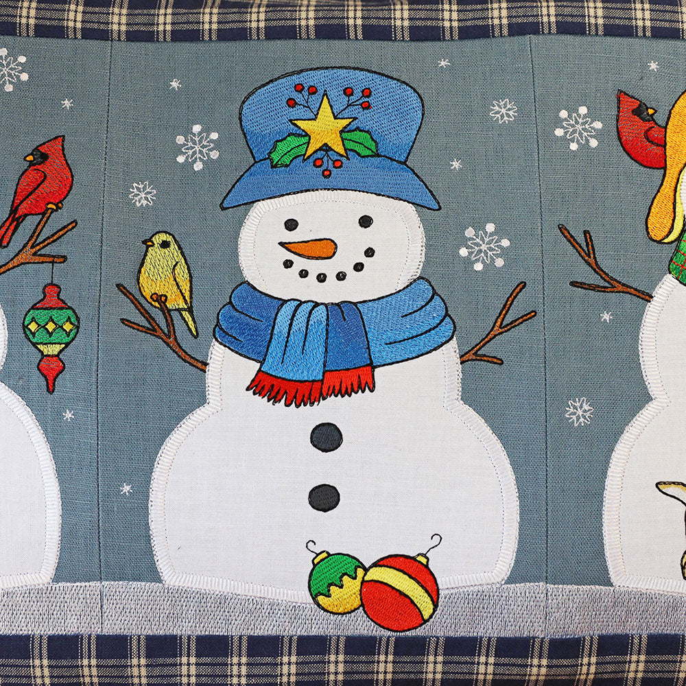 Winter Snowman Build-A-Scene (Applique) Design Pack - Image 4