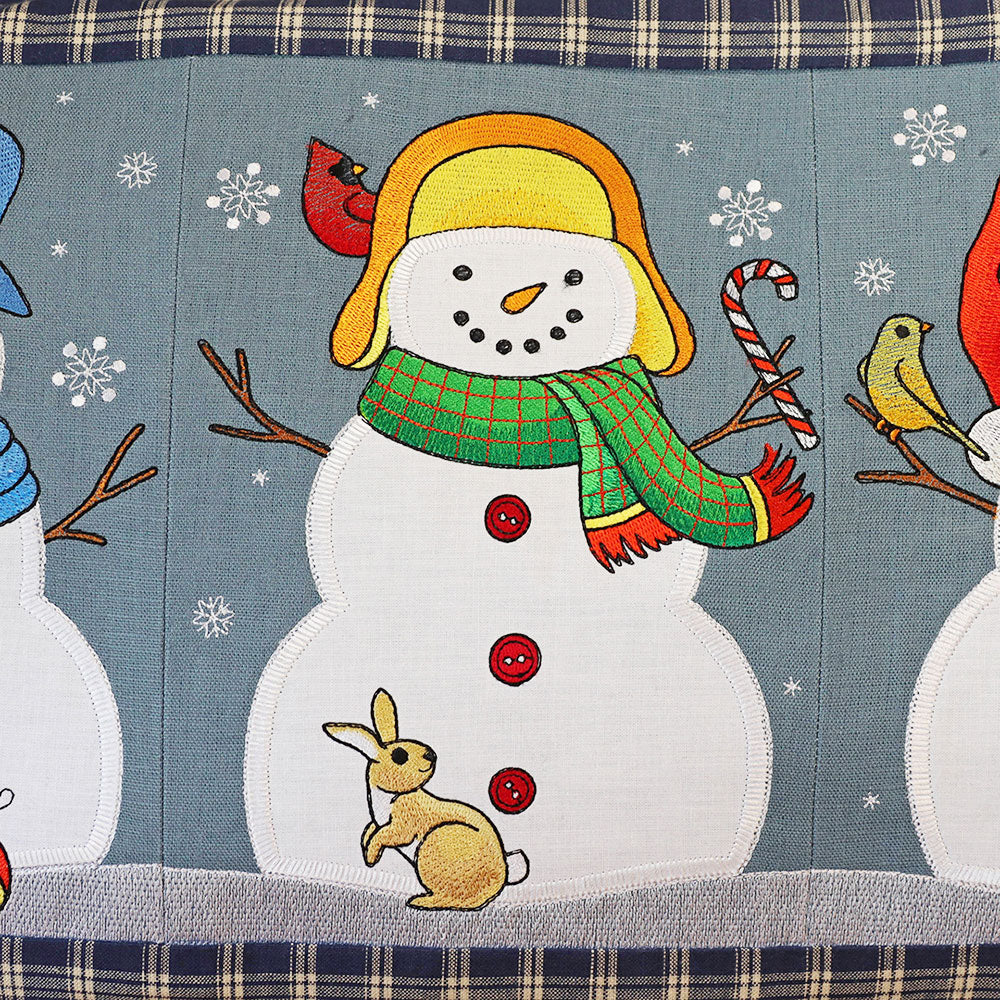 Winter Snowman Build-A-Scene (Applique) Design Pack - Image 5