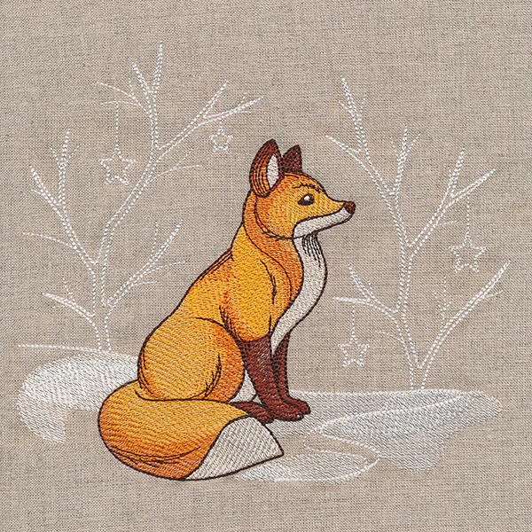 Winter Storybook Animals - Fox - Image 4