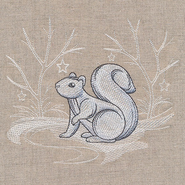 Winter Storybook Animals - Squirrel - Image 2