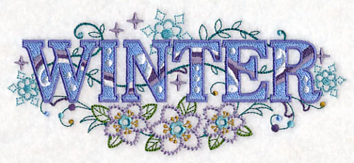 Winter with Vintage Flower Fade - Image 4