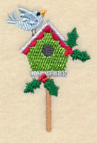 Winter Wonderland Birdhouse 1 - Image 2