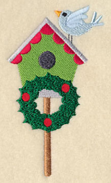 Winter Wonderland Birdhouse 2 - Image 3