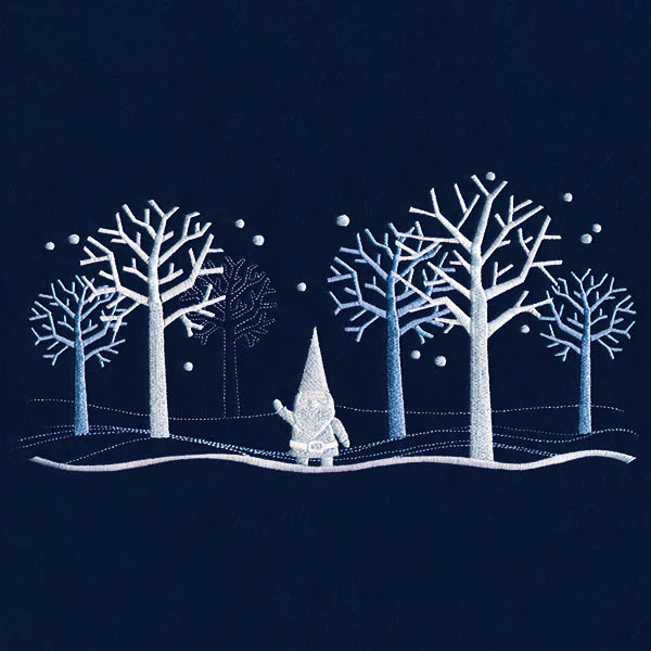 Winter Wonderland Gnome Border - Image 9
