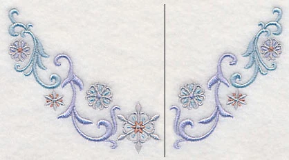Winter Wonderland Neckline (V-Neck) (Split) - Image 3