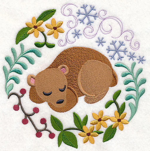 Winter Woodland Bear - Image 2