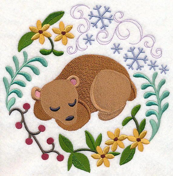 Winter Woodland Bear - Image 6