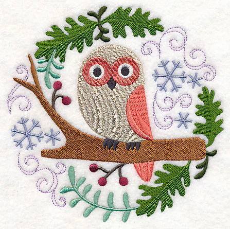 Winter Woodland Owl - Image 3