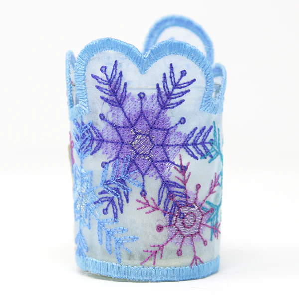Winter's Gems Votive Wrap (Organza) - Image 5