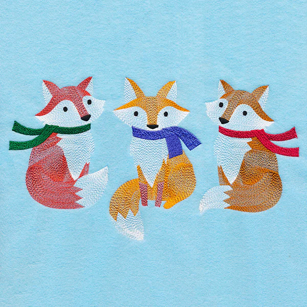 Wintertide Fox Trio