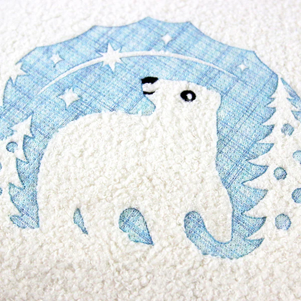 Wintertime Polar Bear (Embossed) - Image 9