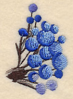 Wintry Berry Branch in Watercolor - Image 2