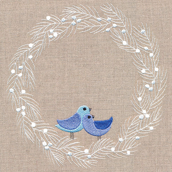 Wintry Bird Wreath - Image 11