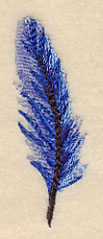 Wintry Feather in Watercolor - Image 3