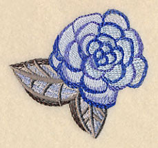 Wintry Flower in Watercolor - Image 3