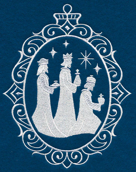 Wise Men Cameo (Whitework) - Image 2