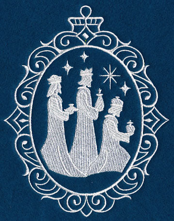 Wise Men Cameo (Whitework) - Image 3