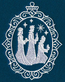 Wise Men Cameo (Whitework) - Image 4