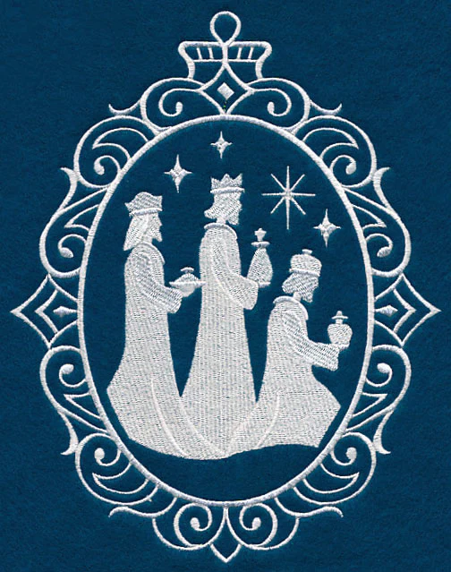 Wise Men Cameo (Whitework) - Image 5