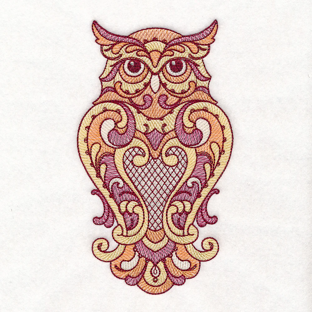 Wise Rosemaling Owl Pillow Set - Image 14