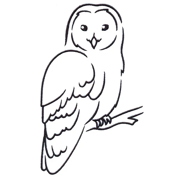 Wise Winter Owl - Image 3