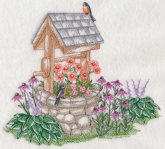 Wishing Well Serenity (Toile) - Image 5