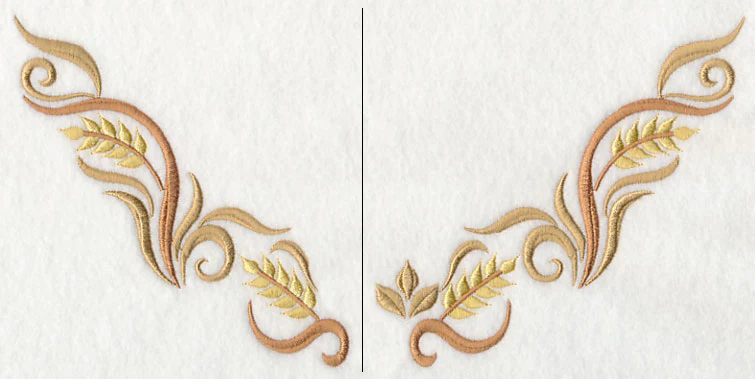 Wispy Wheat Neckline (V-Neck) (Split)
